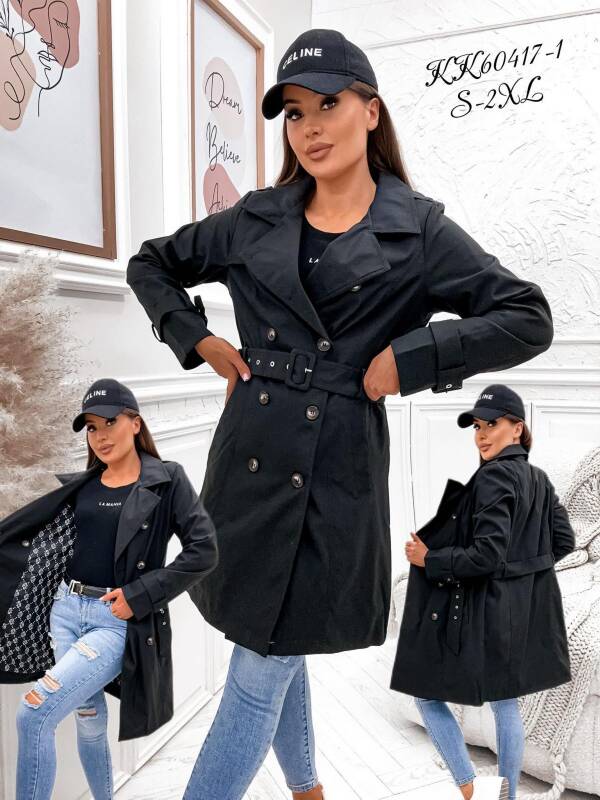 Plaszcze damkie  Roz S-2XL, 1 Kolor Paczka 5 szt